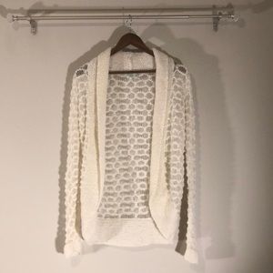 Kimchi Blue Cream Cardigan Sweater
